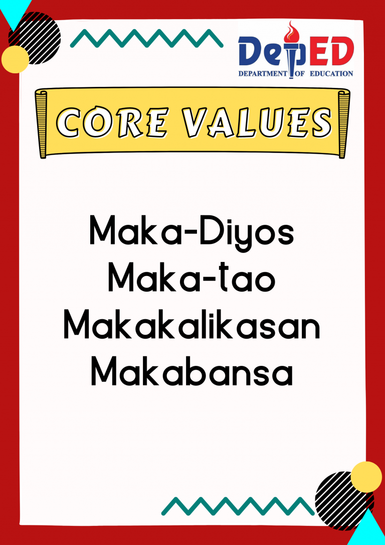 Vision, Mission and Core Values | Cuneta Elementary School