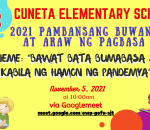 Kick-off of 2021 Pambansang Buwan at Araw ng Pagbasa